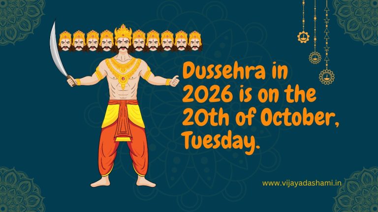 When Is Dussehra In 2026 Start And End Date? • Happy Vijayadashami!